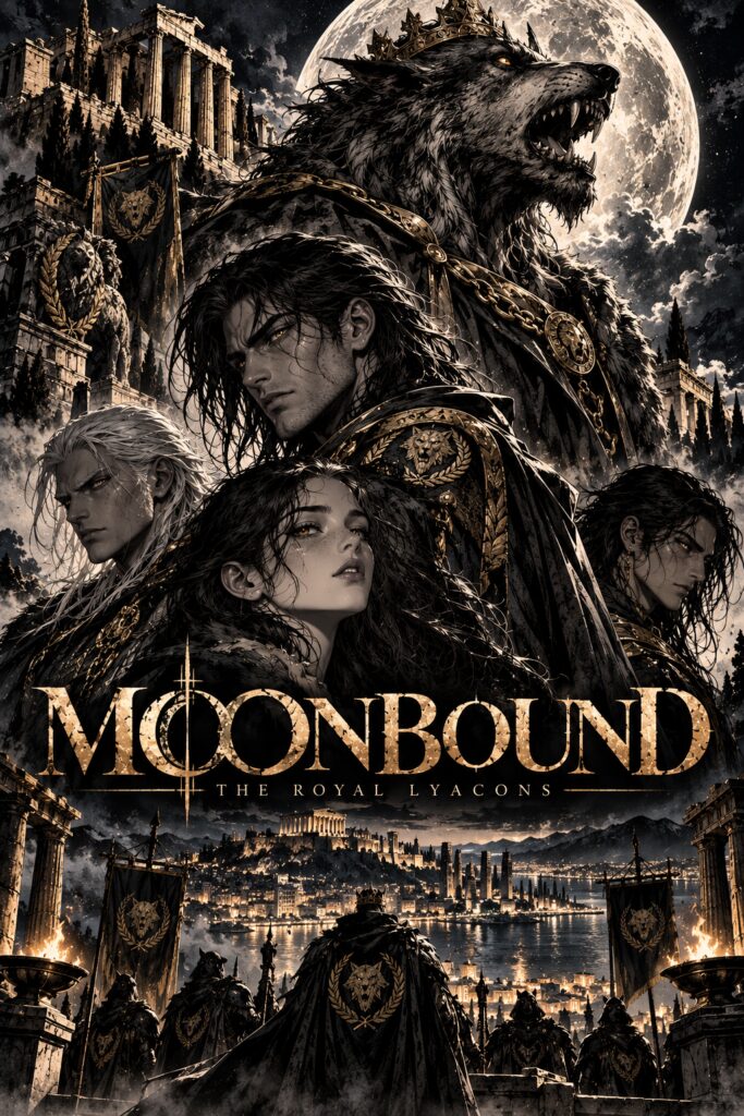 Moonbound Book One graphic novel cover